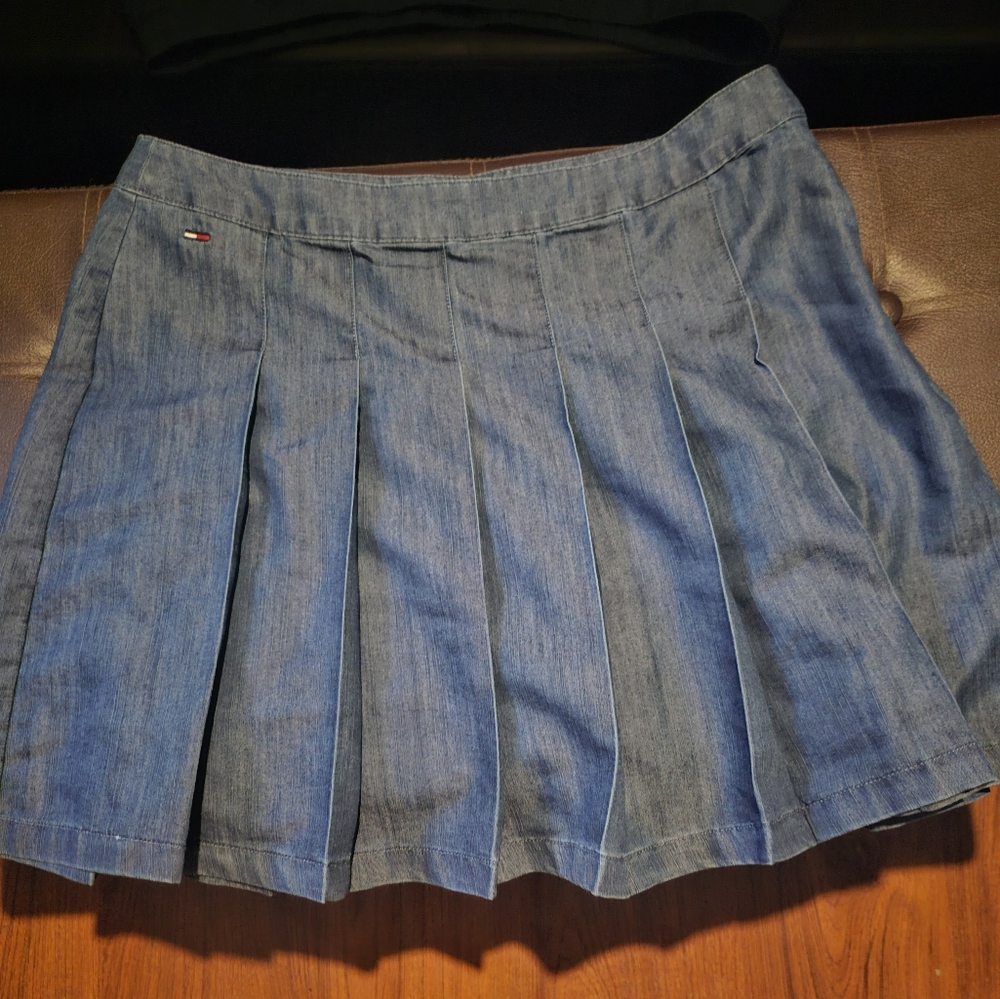 Blue jean skirt